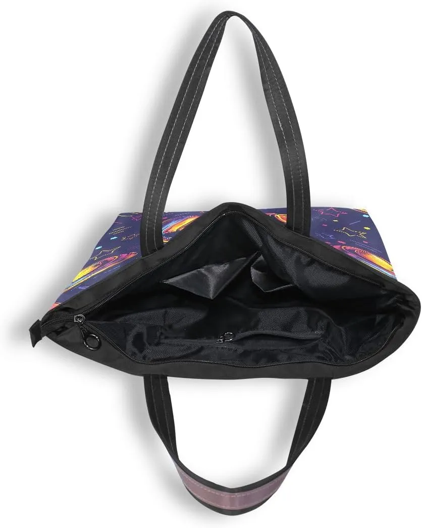senya Headphones Retro Disco Shoulder Bags Large Handle Ladies Handbag