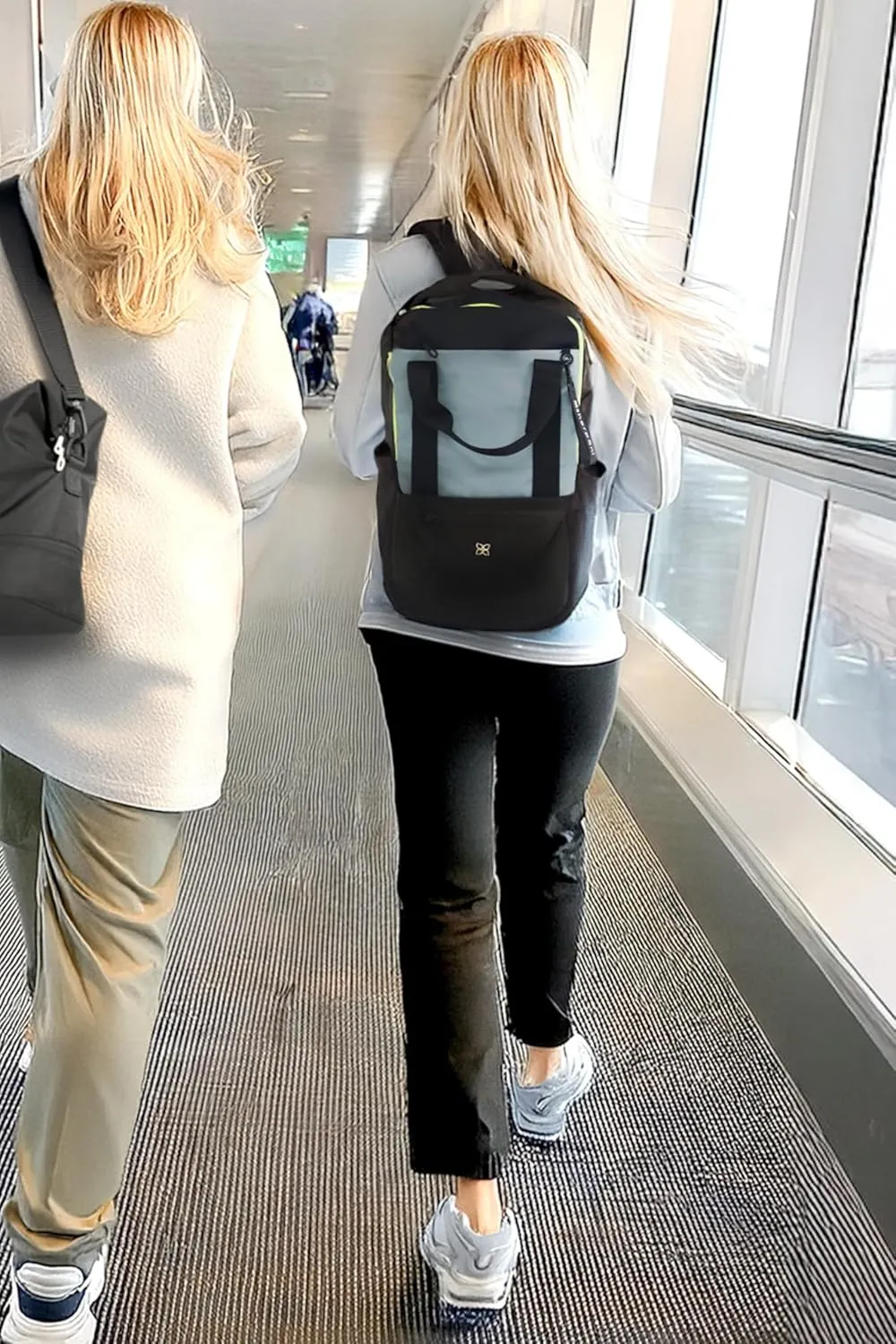 Sherpani Camden, Convertible Backpack, 3 in 1 Tote Bag, Women Crossbody Bag, Cross Body Purse, 21L Travel Backpack, Travel Gifts for Mothers Day 2025, RFID Protection, Fits 15” Laptop (St. Lucia)