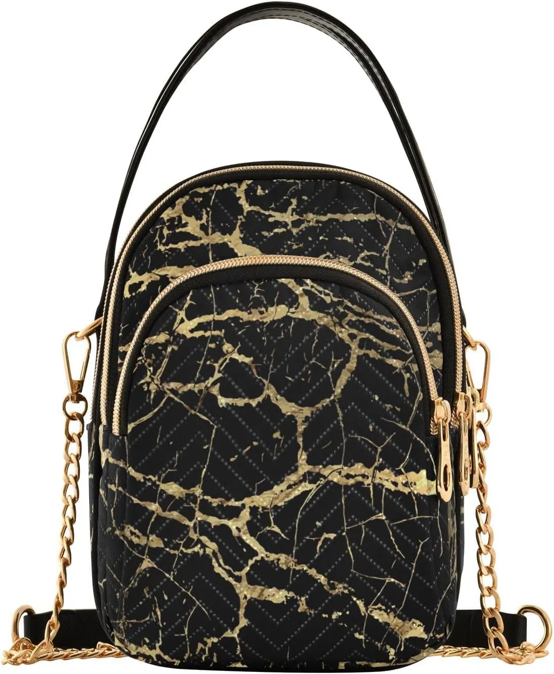 Shiny Glitter Lavender Women's Crossbody Bag, Women's Purses and Handbags Cross Body Bag for Woman