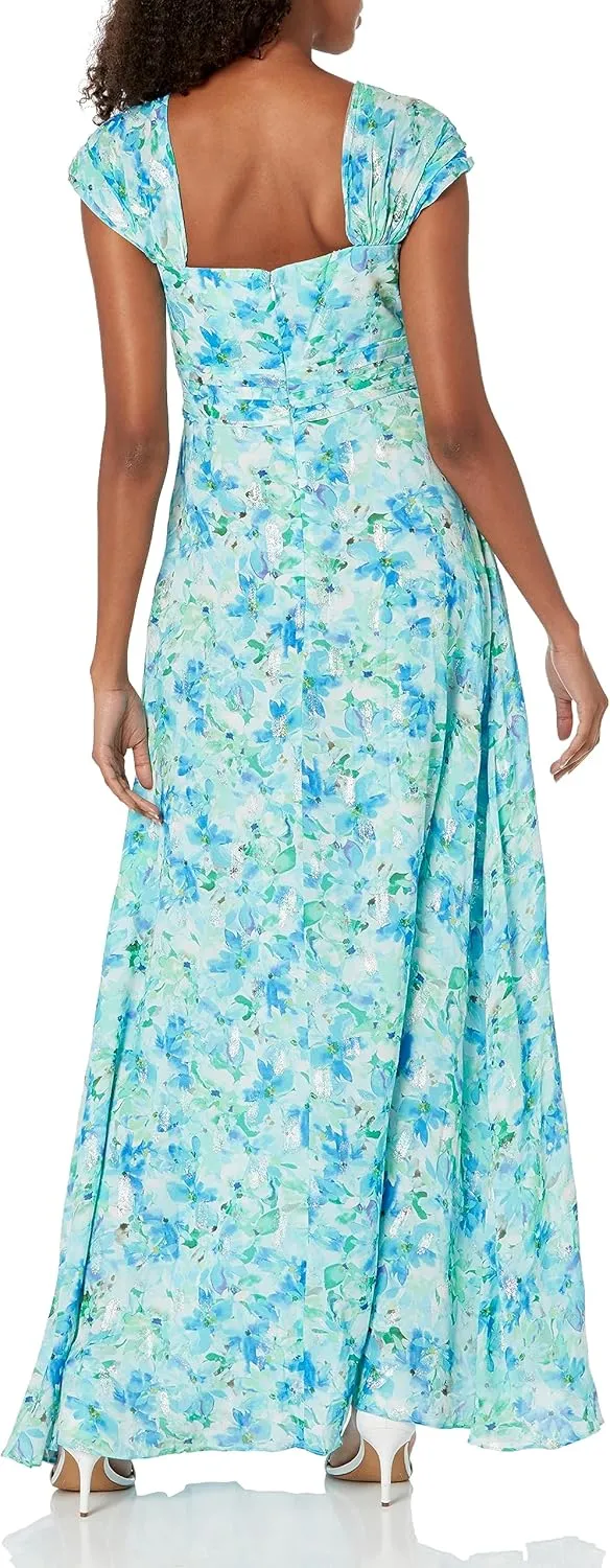 Shoshanna Women's Whitley Off The Shoulder Floral Gown