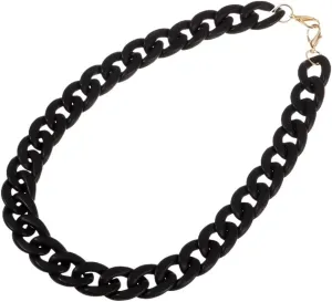 Shoulder Strap DIY Shoulder Bag Accessories for Women Girls Acrylic Bag Purse Chain Replaceable Handbag Bag Straps Detachable Handbags Strap(Black)