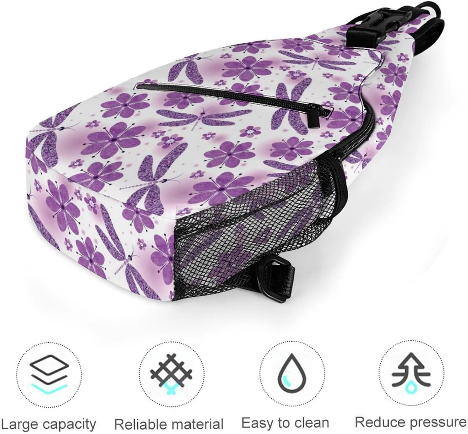 Sketch Pineapples Versatile And Convenient Multipurpose Crossbody Bag - Perfect for Travel And Hiking