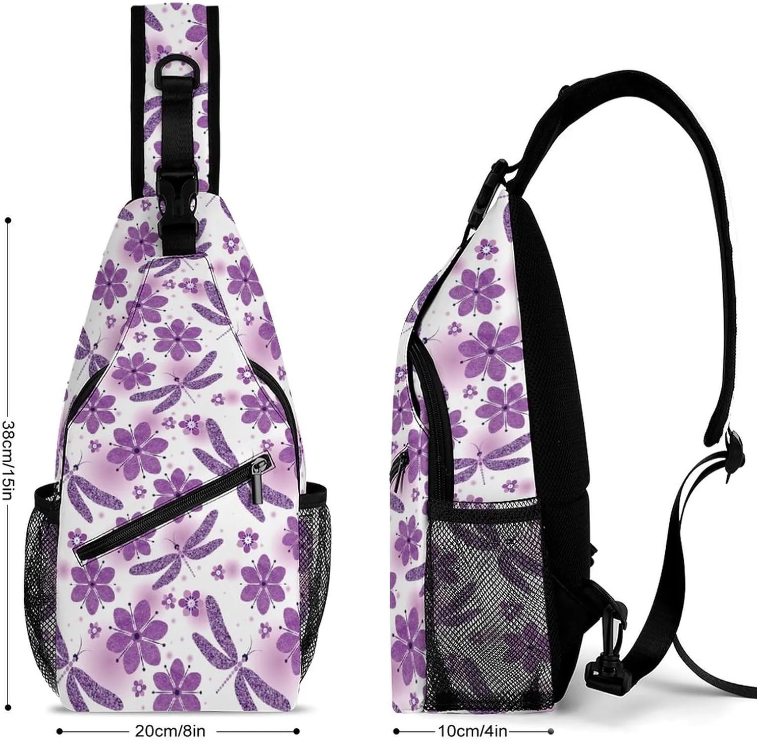 Sketch Pineapples Versatile And Convenient Multipurpose Crossbody Bag - Perfect for Travel And Hiking