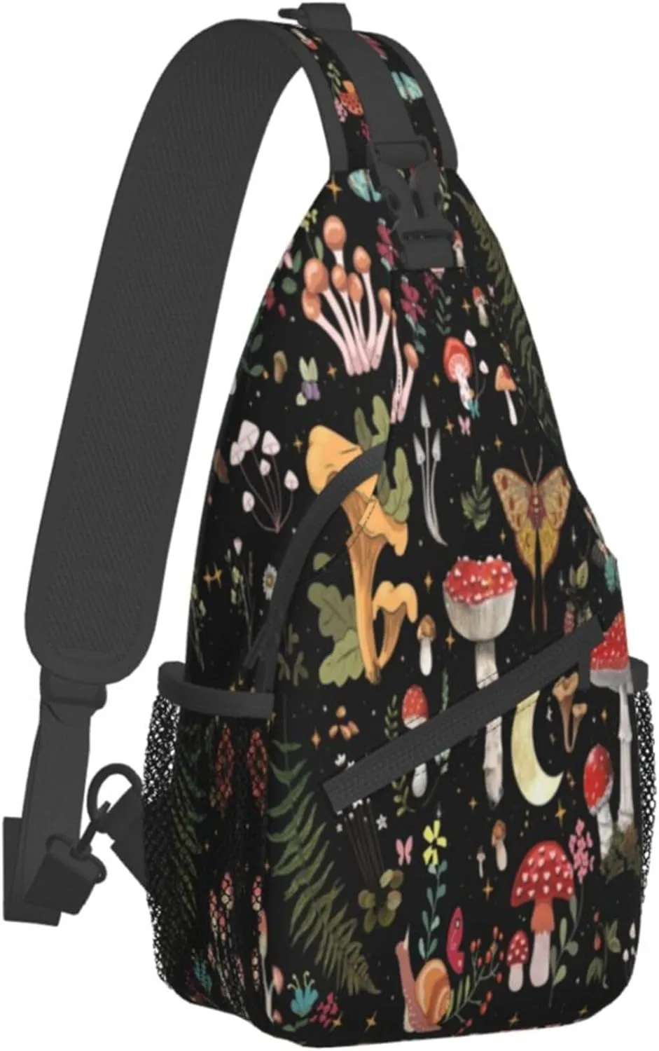 Sling Backpack Crossbody Shoulder Bag For Women Men Sling Bag Purse Travel Hiking Chest Bag Daypack Unisex