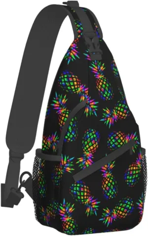 Sling Backpack For Men Hiking Daypack Crossbody Shoulder Bag Travel Chest Pack