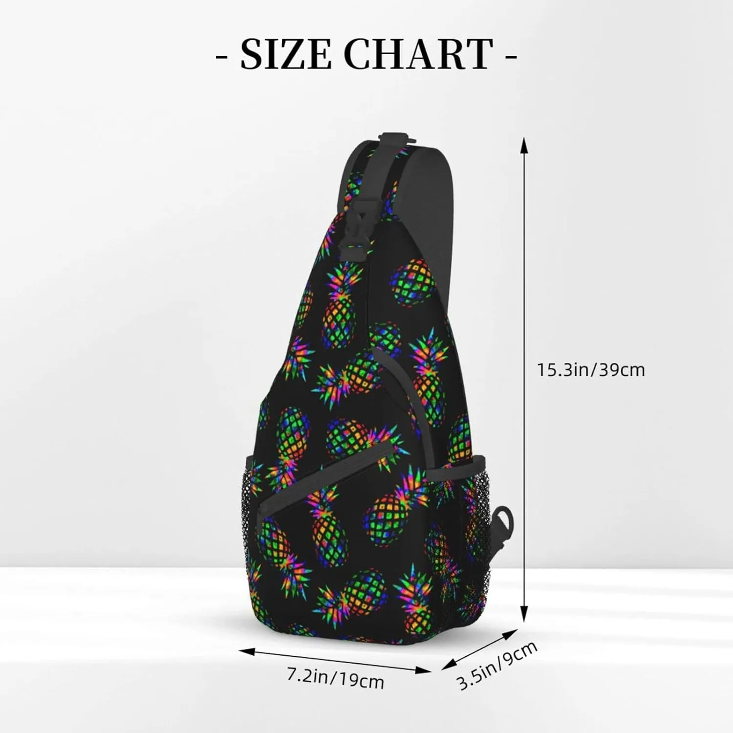Sling Backpack For Men Hiking Daypack Crossbody Shoulder Bag Travel Chest Pack