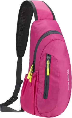 Sling Bag Crossbody Backpack for Men Womens, Chest Bag Backpack, Shoulder bag Gym Cycling Traveling Outdoor Sports