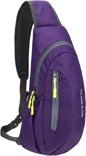 Sling Bag Crossbody Backpack for Men Womens, Chest Bag Backpack, Shoulder bag Gym Cycling Traveling Outdoor Sports
