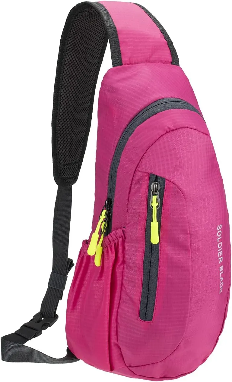Sling Bag Crossbody Backpack for Men Womens, Chest Bag Backpack, Shoulder bag Gym Cycling Traveling Outdoor Sports