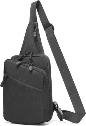 Sling Bag for Men, Crossbody Bag Shoulder Bag for Men Gun Bags for Handguns Sling Backpack EDC Bag