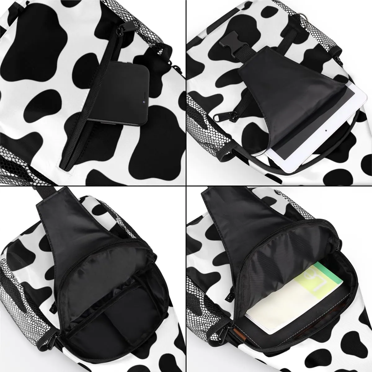 Sling Bag for Women Men Chest Shoulder Backpack Multipurpose Crossbody Bag Lightweight Travel Hiking Daypack