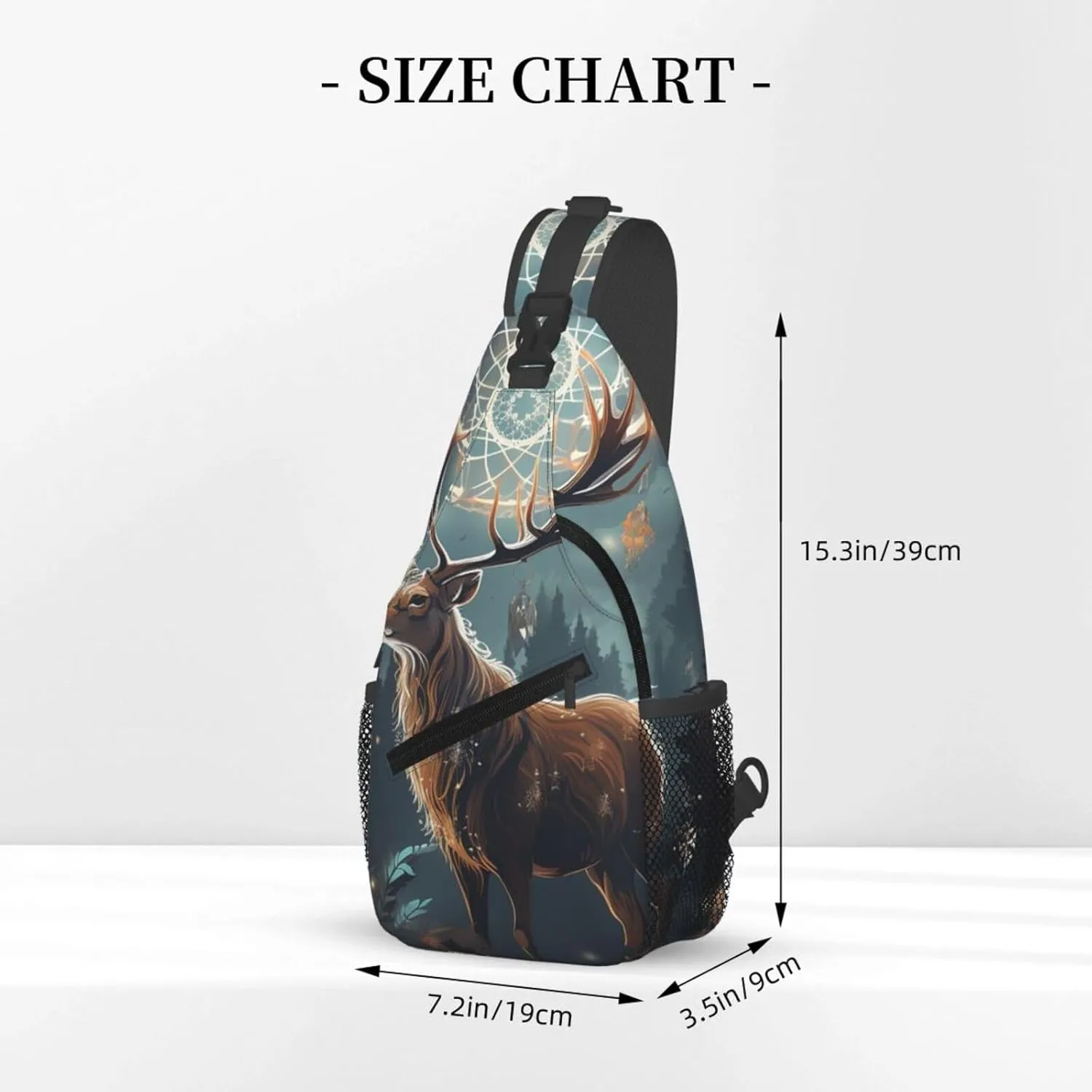 Sling Bag for Women Men Crossbody Bag Sling Backpack yellow flowers and birds Cross Body Bag Adjustable Chest Bag