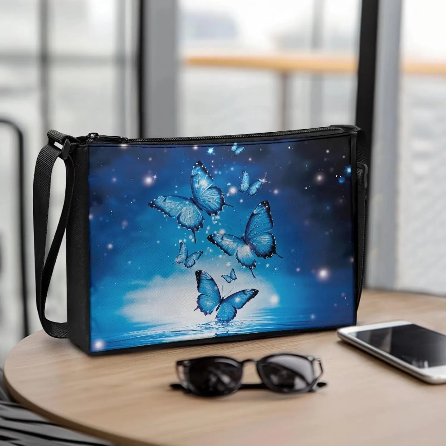 Sling Bag Small Crossbody Backpack Shoulder Bag for Women Men Trendy Adjustable Shoulder Strap Travel Bag Zippered