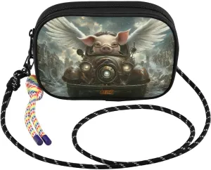 Small Crossbody Bags Pig Funny Wings for Women Cell Phone Purses Women's Shoulder Handbag Wallet Purse