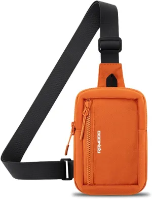 Small Sling Bag for Women Men Chest Bag Water Resistance Mini Crossbody Bag Adjustable Strap Lightweight Shoulder Bag