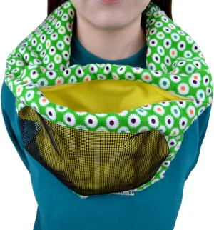 Sugar Glider Bonding Scarf Travel Sling Carrier Bag Pouch with Mesh Screen for Sugar Gliders Ferret Rat Hedgehog Hamster Small Pets