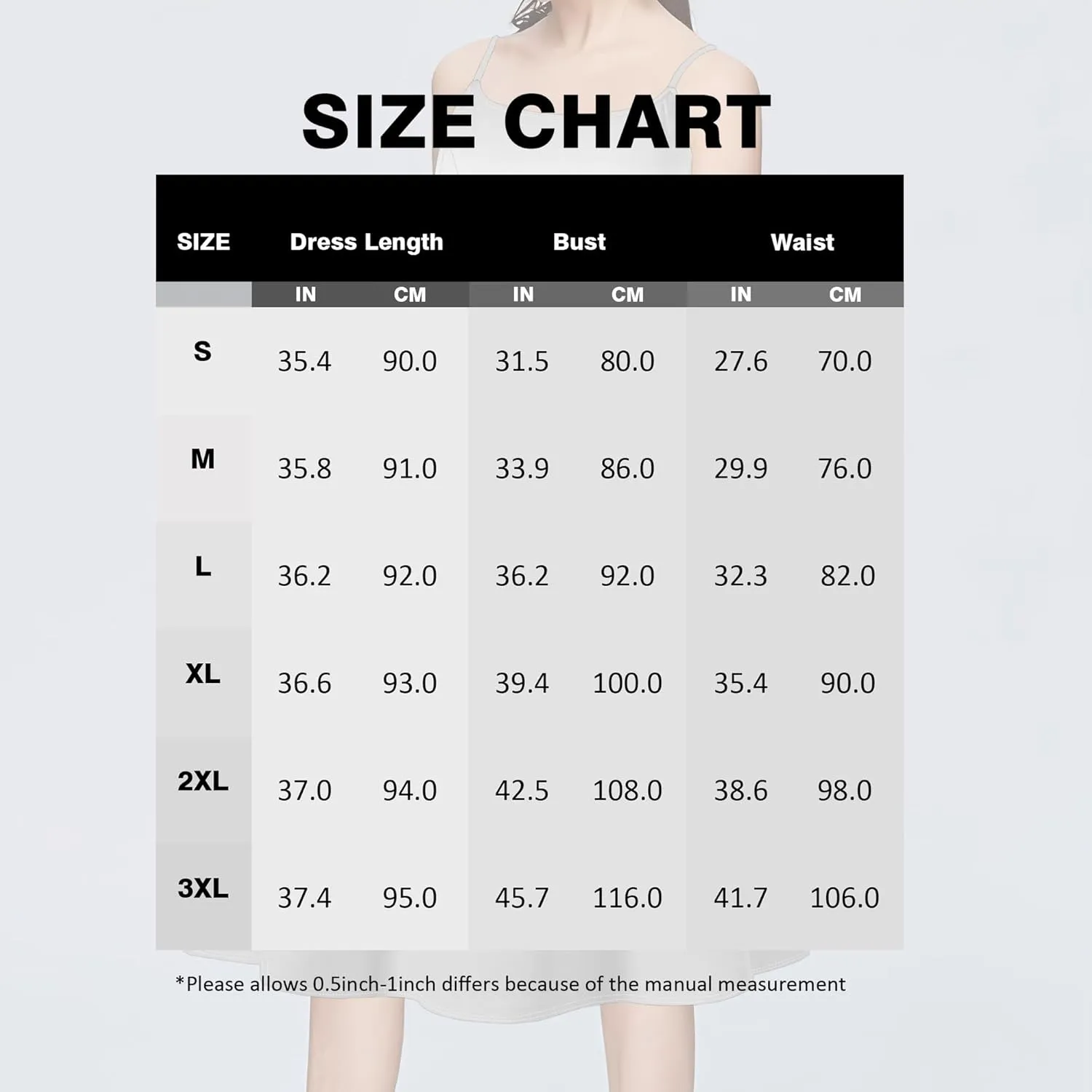 Summer Cami Midi Halter Tank Short Dress Off-Shoulder Backless Adjustable Shoulder Strap Knee-Length Sundress S-3XL