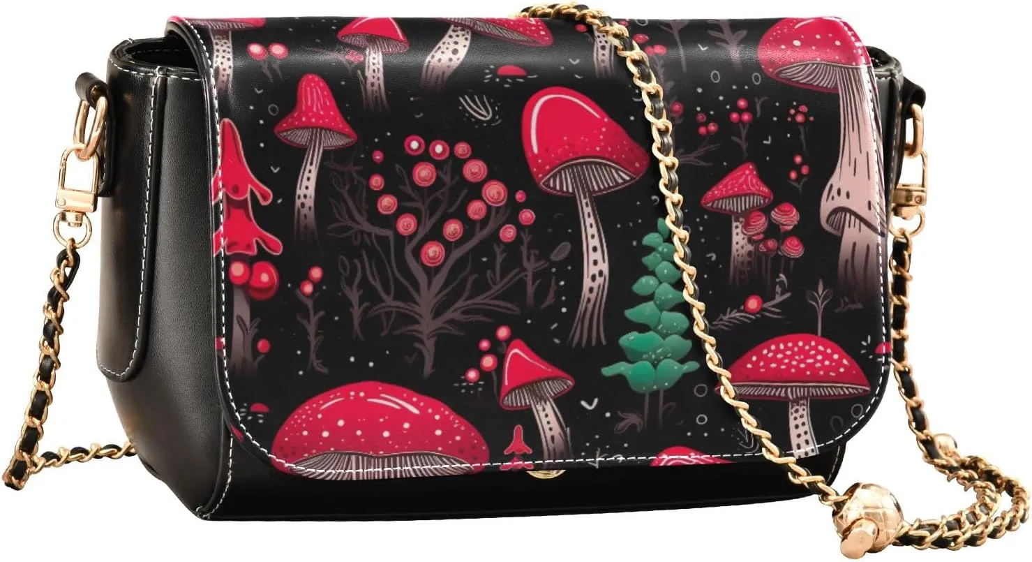 Sunflower on a Yellow Crossbody Bag with Pocket, Crossbody Leather Shoulder Bag, Crossbody Bags Leather for Women