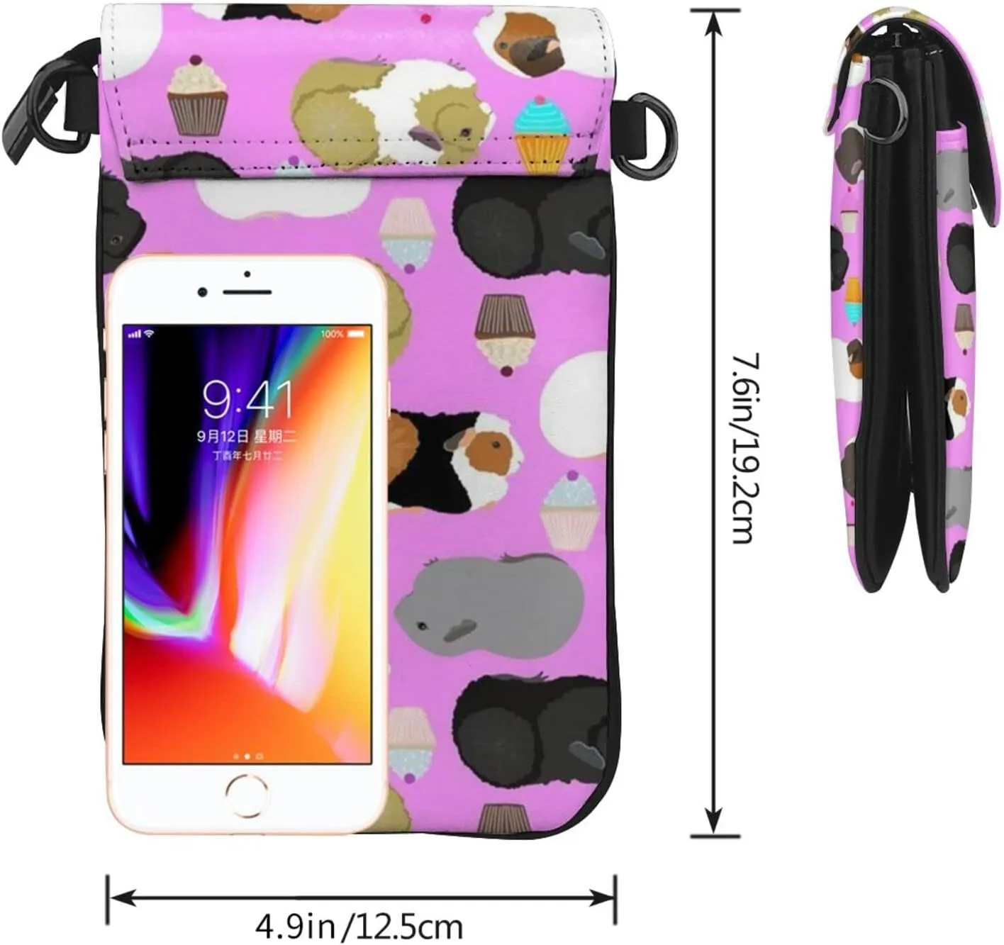 SWEET TANG Women Small Crossbody Cell Phone Purse Ani-Theft Cell Phone Purse for Shopping