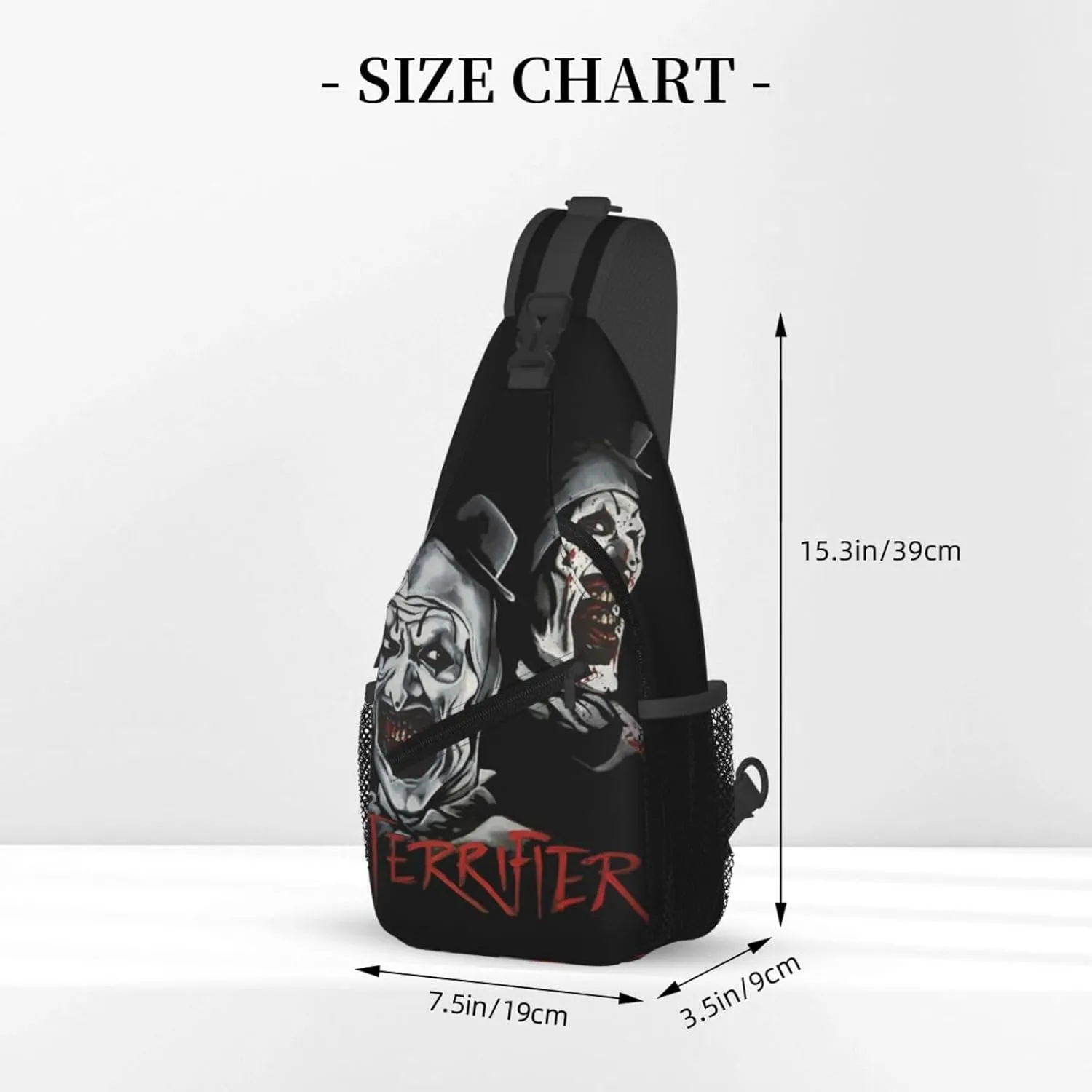 T-errifier crossbody sling backpack sling bag multipurpose travel