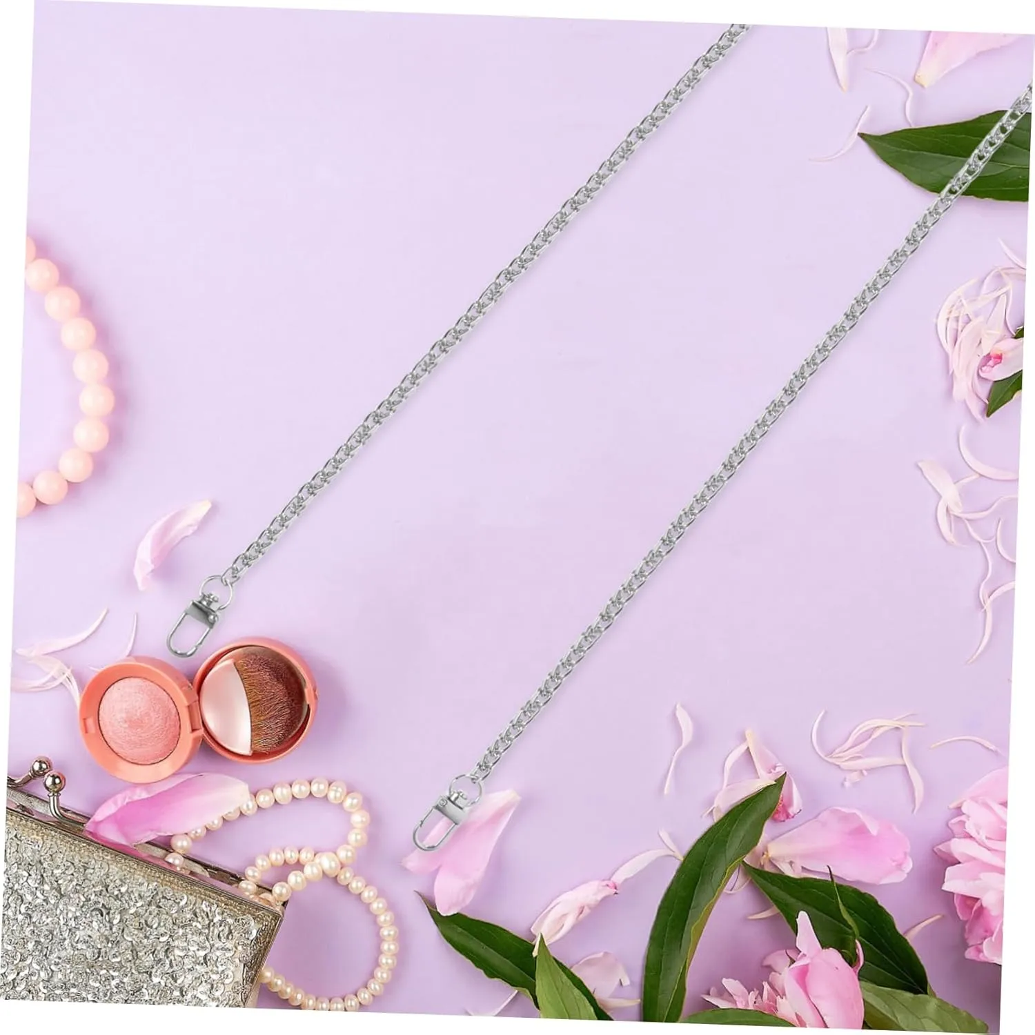 TEHAUX 5pcs Elegant DIY Purse Chain Handbag Chain Bag Ornament Crossbody Bag Extension