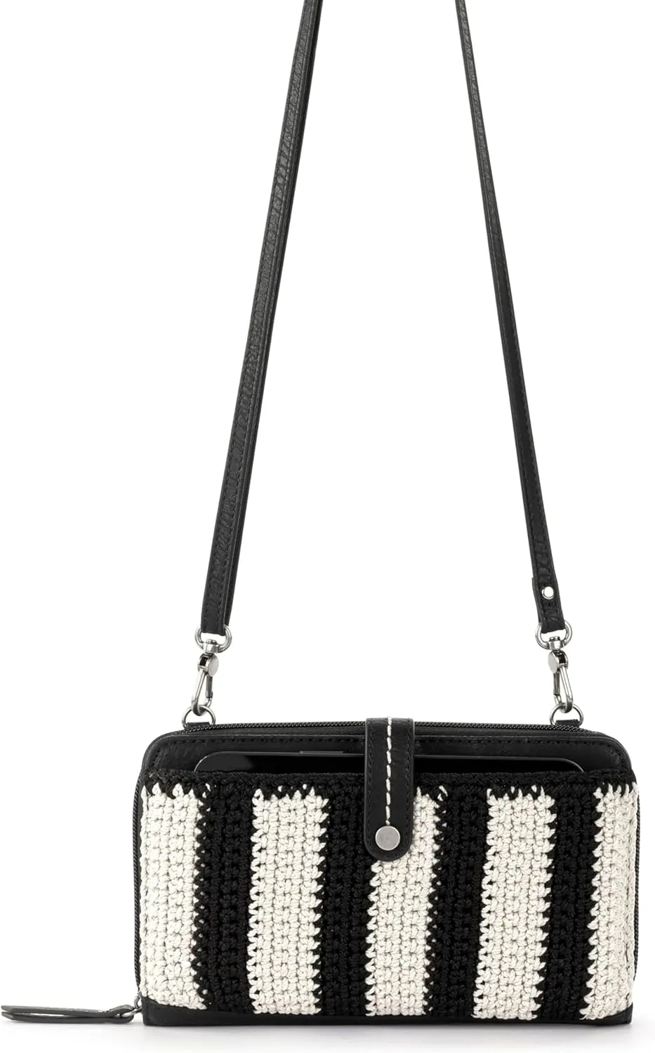 The Sak Iris Smartphone Crossbody Purse - Women's Cellphone Bag & Wallet For Everyday - Convertible Wristlet With Zipper