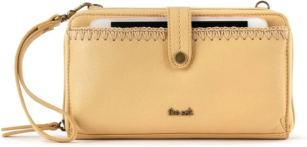 The Sak Iris Smartphone Crossbody Purse - Women's Cellphone Bag & Wallet For Everyday - Convertible Wristlet With Zipper