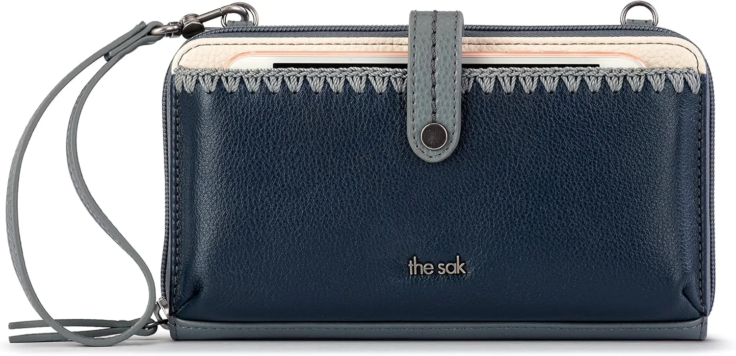 The Sak Iris Smartphone Crossbody Purse - Women's Cellphone Bag & Wallet For Everyday - Convertible Wristlet With Zipper