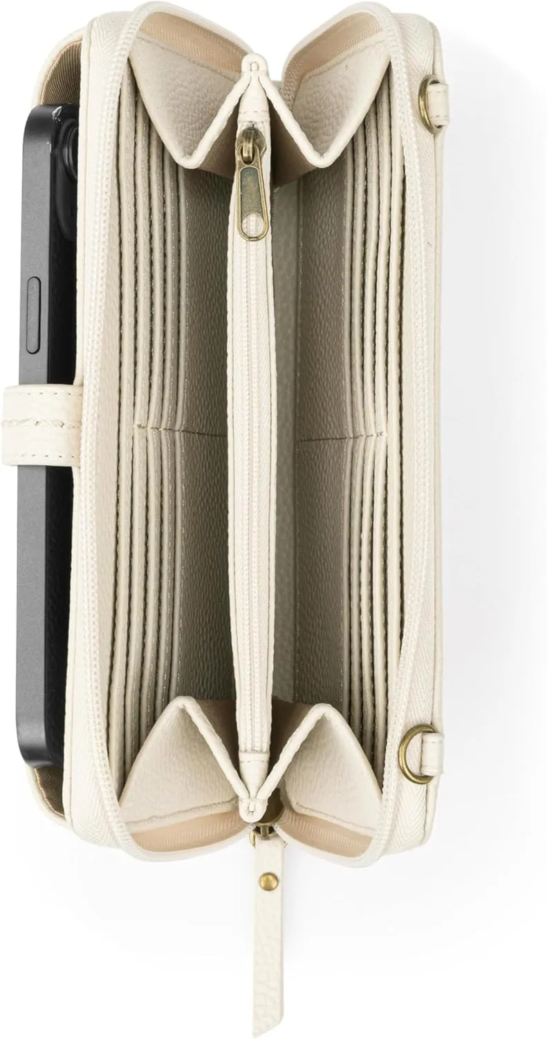 The Sak Iris Smartphone Crossbody Purse - Women's Cellphone Bag & Wallet For Everyday - Convertible Wristlet With Zipper