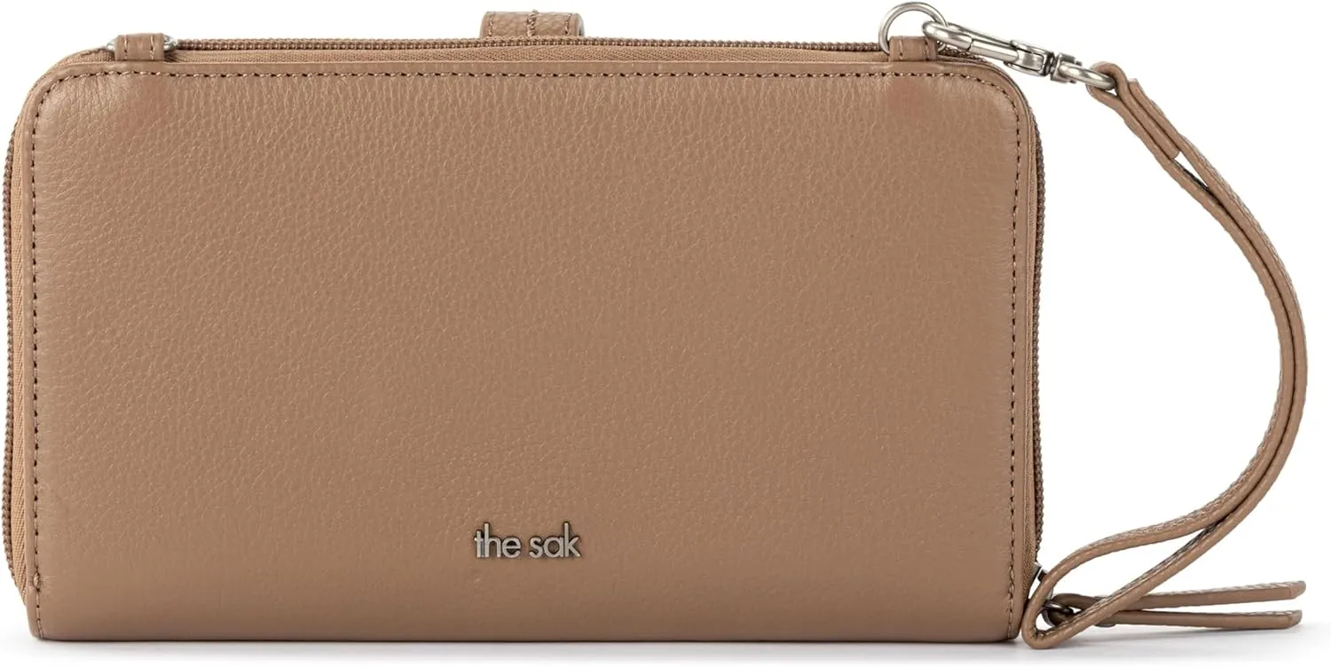 The Sak Iris Smartphone Crossbody Purse - Women's Cellphone Bag & Wallet For Everyday - Convertible Wristlet With Zipper
