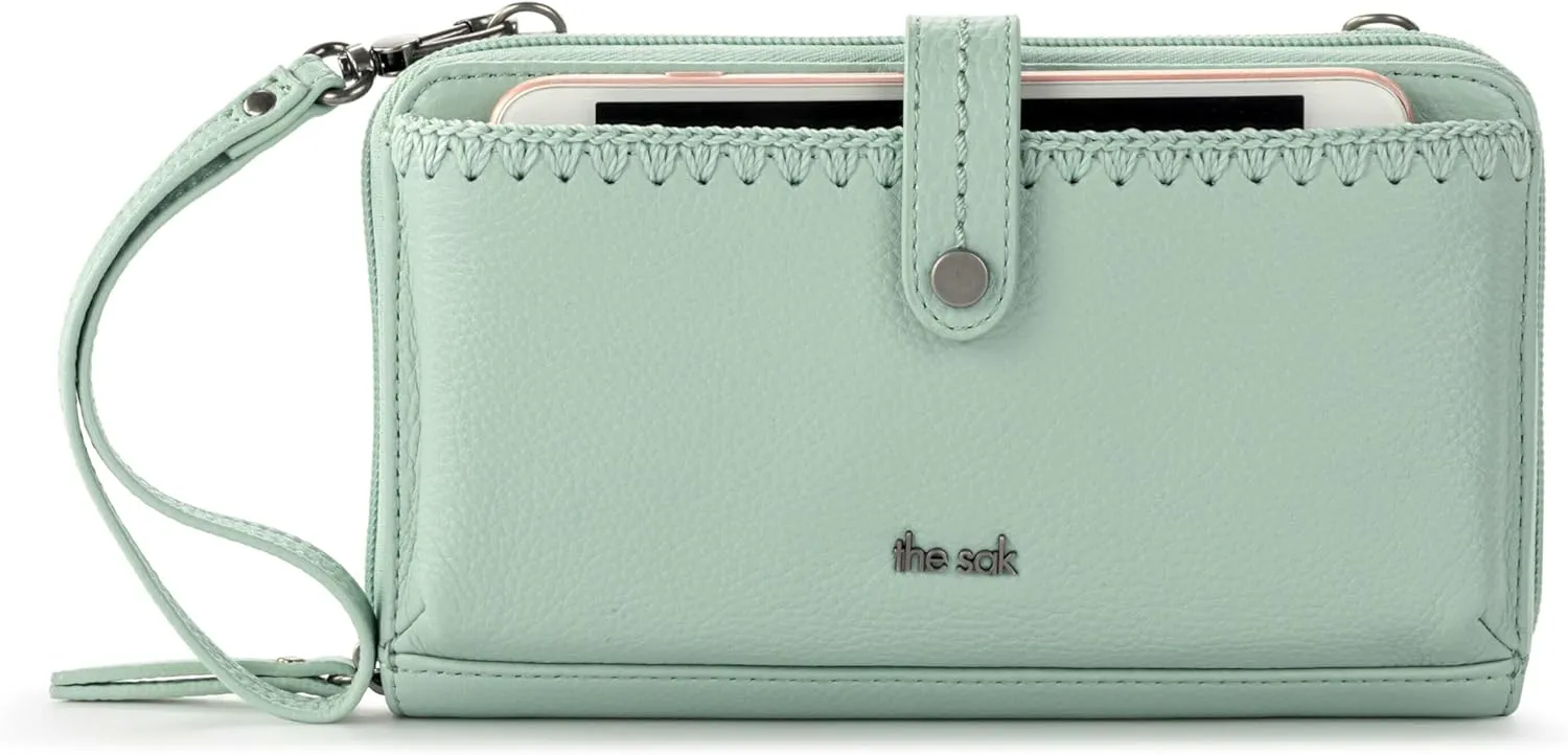 The Sak Iris Smartphone Crossbody Purse - Women's Cellphone Bag & Wallet For Everyday - Convertible Wristlet With Zipper