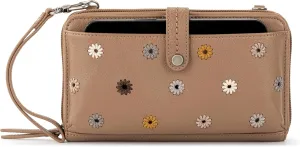 The Sak Iris Smartphone Crossbody Purse - Women's Cellphone Bag & Wallet For Everyday - Convertible Wristlet With Zipper