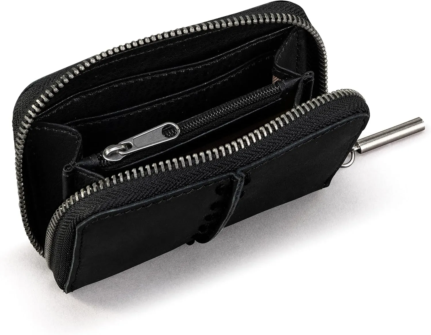The Sak Los Feliz Medium Wallet in Leather, Lined, Convertible Design, Added Organization