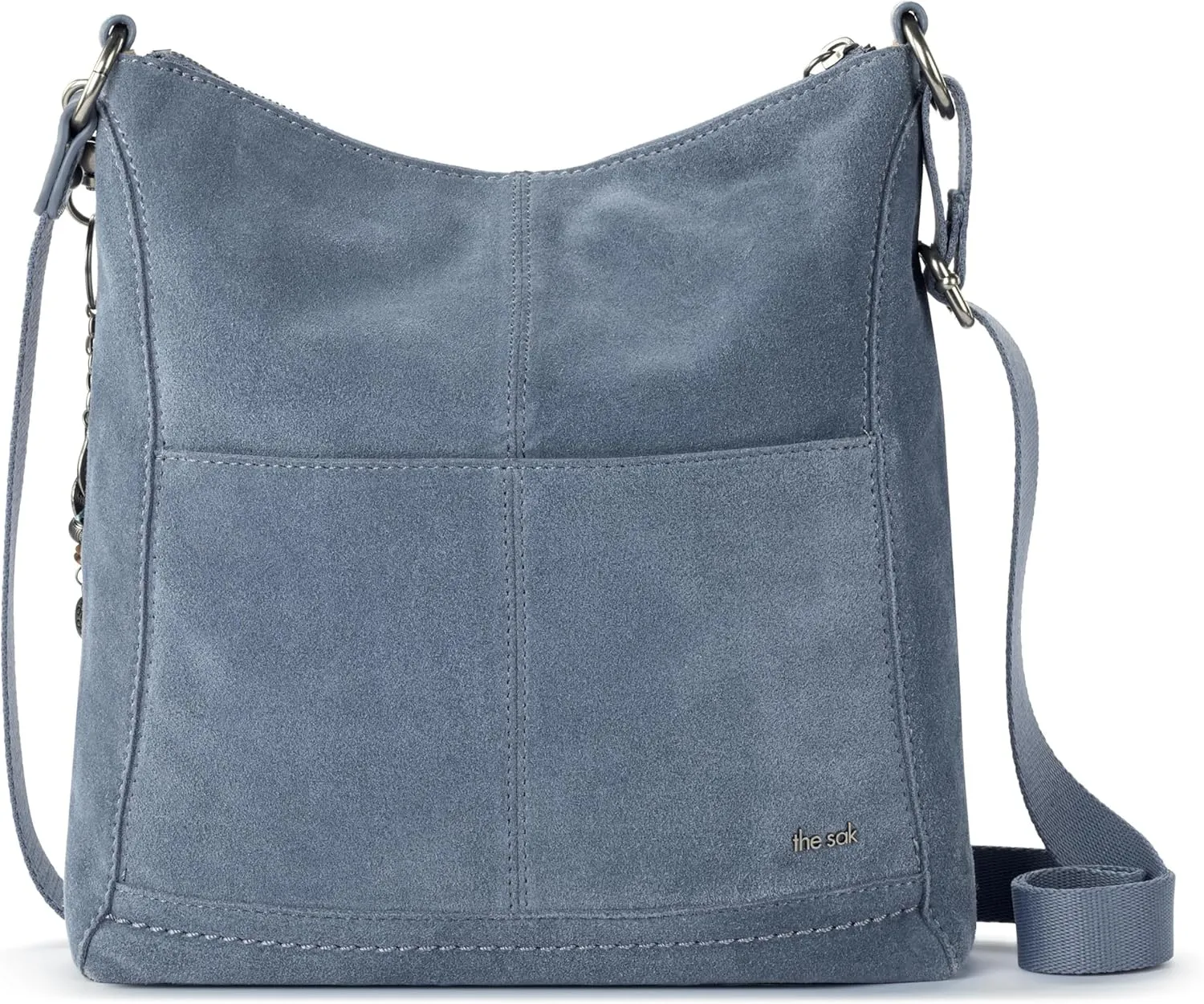 The Sak Lucia Crossbody Bag in Leather, Convertible Purse with Adjustable Strap