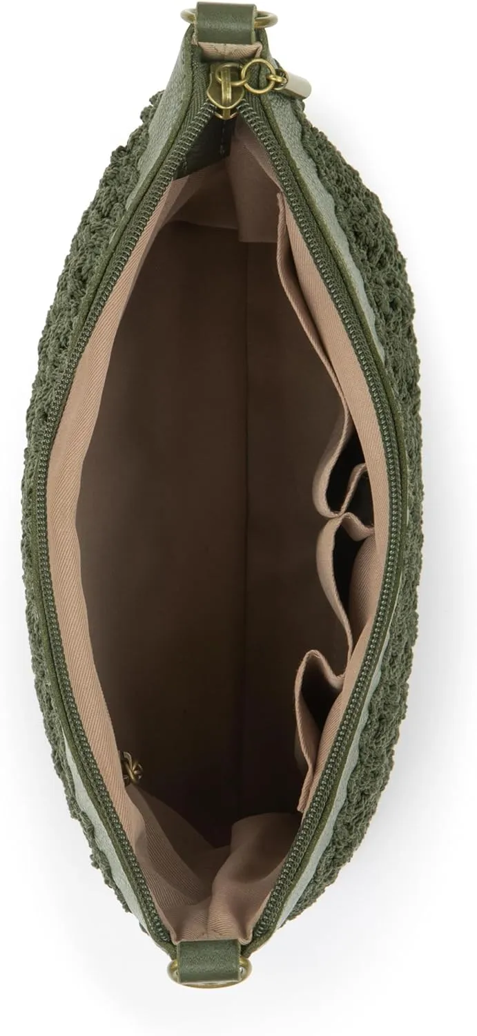 The Sak Lumi Convertible Crossbody Purse - Women's 3-in-1 Handbag for Everyday & Travel -Small Clutch Bag With Zipper Closure
