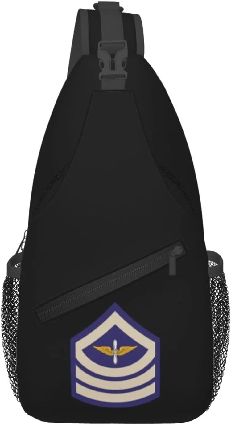 The United States Army Has Unauthorized Badges for the 4Th Rank of Aviation Specialist Crossbody Bags For Women Men Chest Backpack Gym Shoulder Bag Travel Outdoor Sports Casual Crossbody Bags
