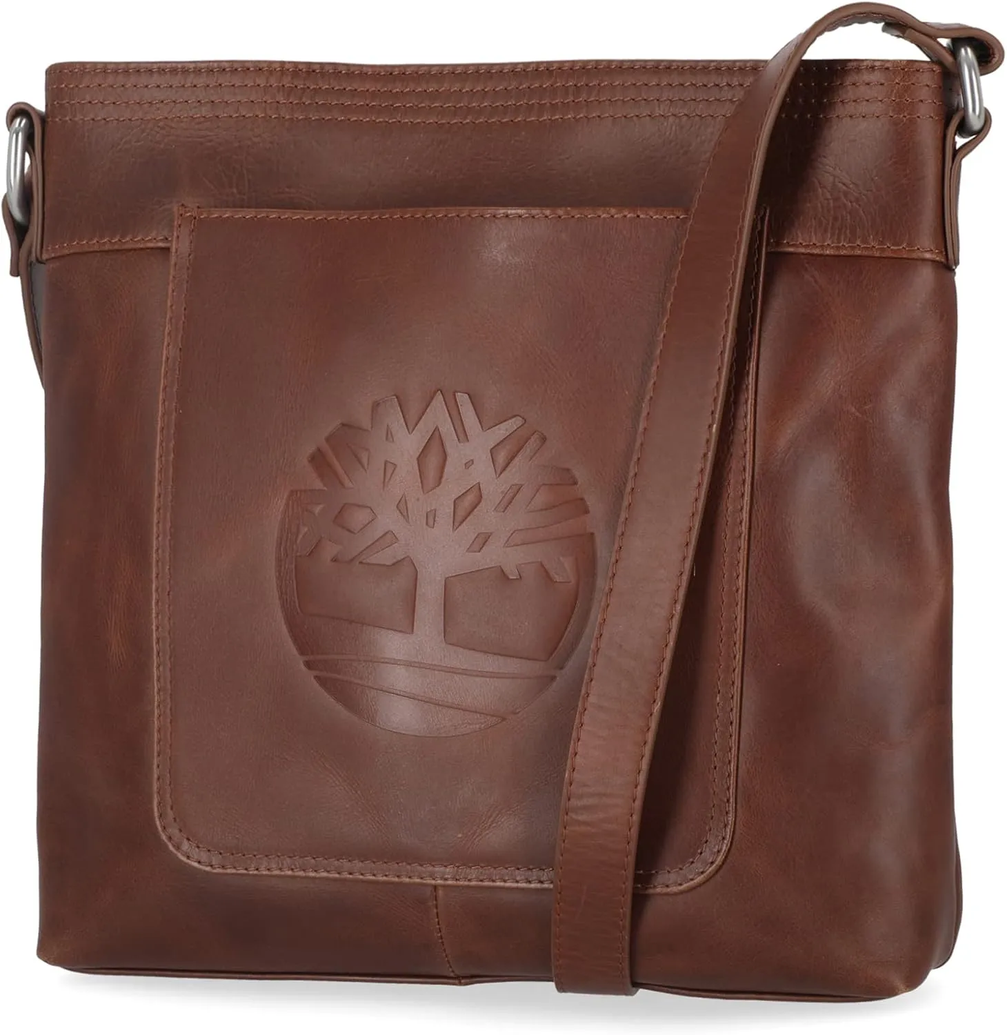 Timberland Large Leather Crossbody Purse Shoulder Bag