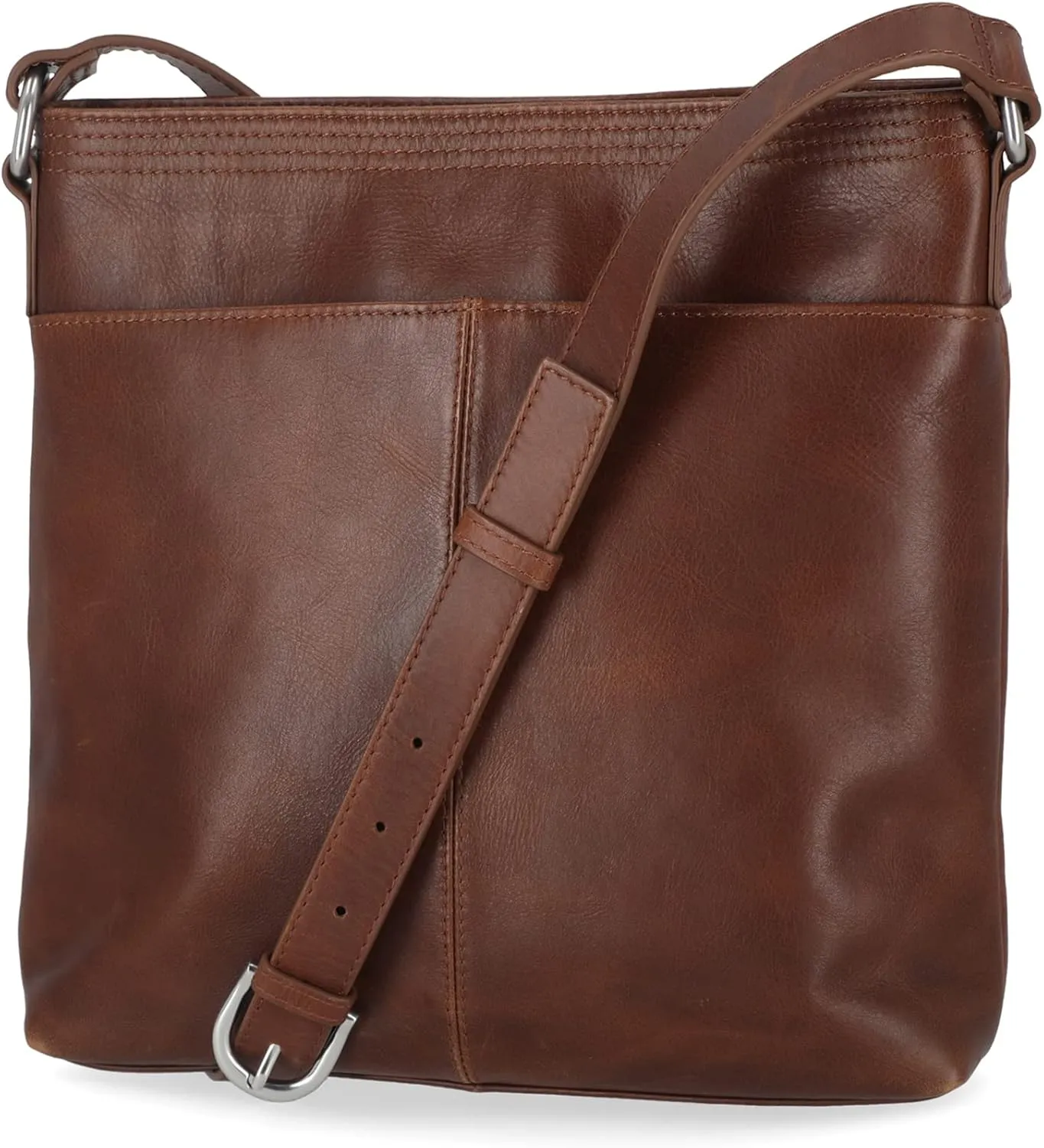 Timberland Large Leather Crossbody Purse Shoulder Bag