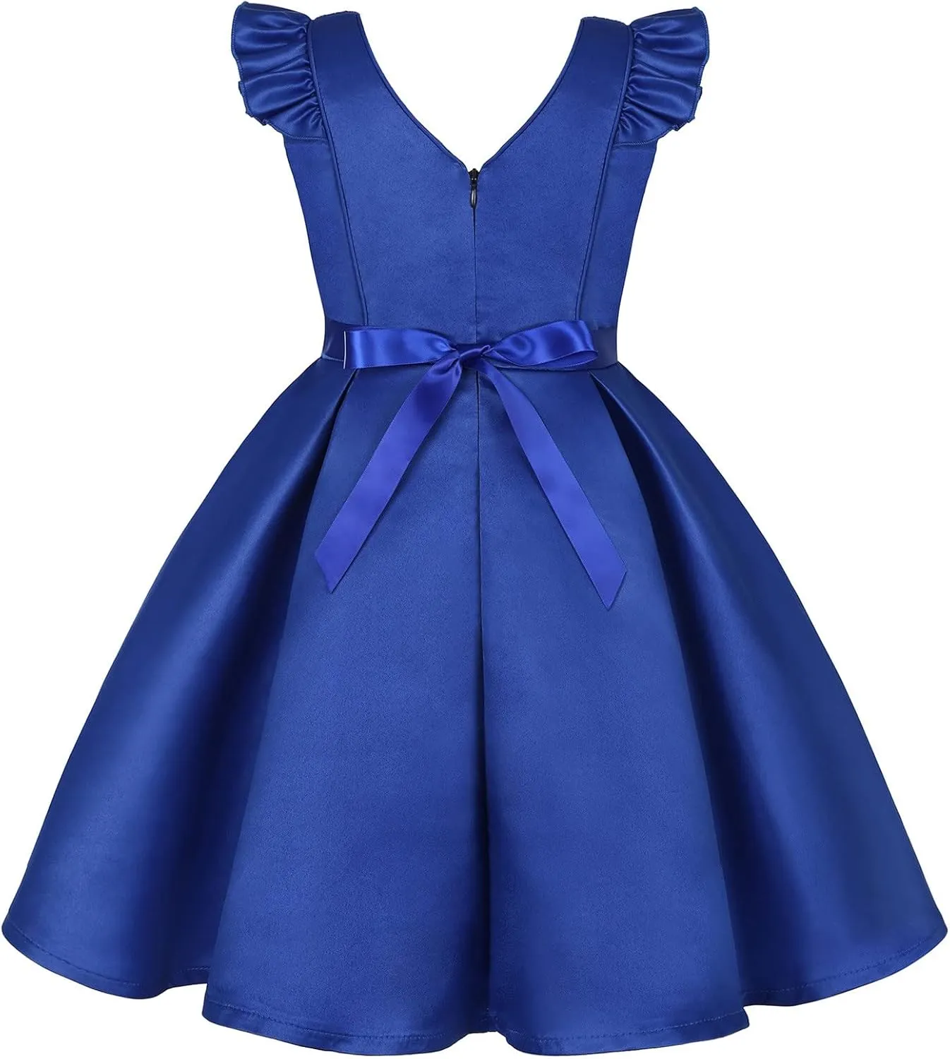 Toddler Girls Dress Cotton Linen Ruffle Backless Sleeveless Kids Casual Party Dresses Summer Beach Sundress Clothes