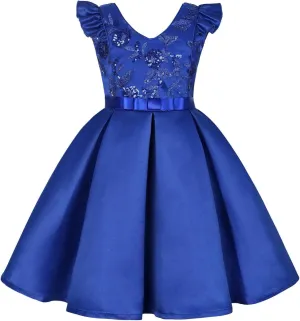 Toddler Girls Dress Cotton Linen Ruffle Backless Sleeveless Kids Casual Party Dresses Summer Beach Sundress Clothes