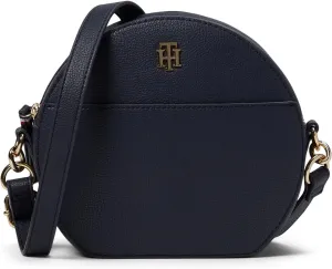 Tommy Hilfiger Womens Odette II Canteen Crossbody Tommy Navy Small