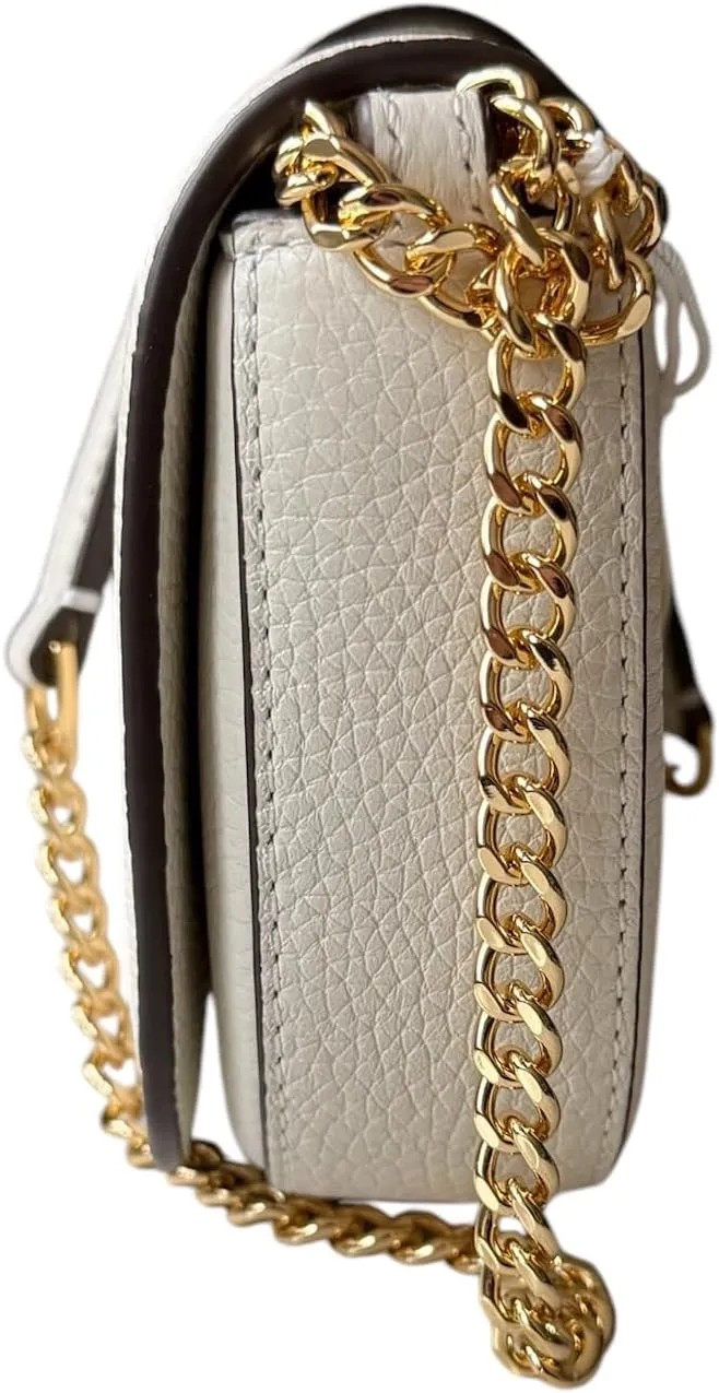 Tory Burch Women Chelsea Pebbled Leather Crossbody Shoulder bag
