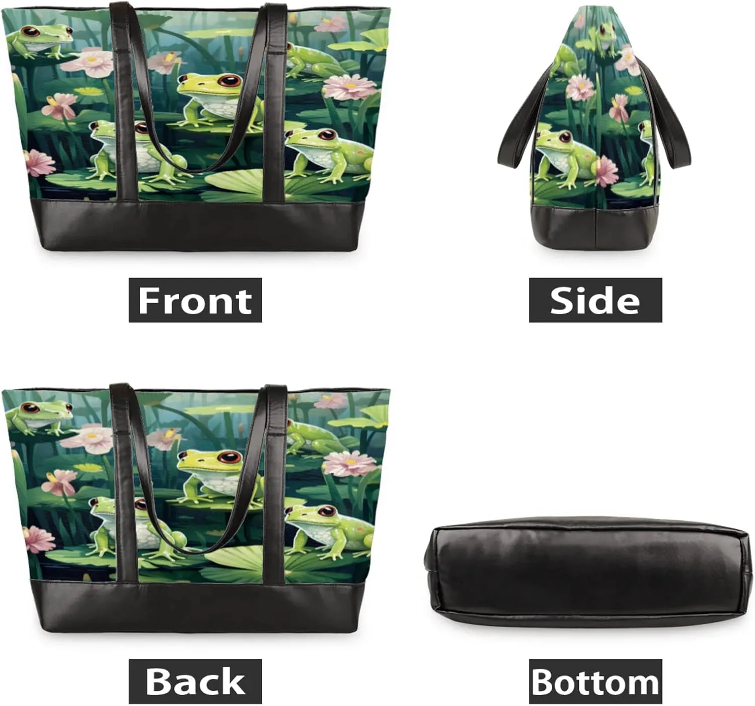Tote Bag for Women with Zipper, Laptop Tote Bags Laptop Sleeve Case Shoulder Bag Messenger Bags