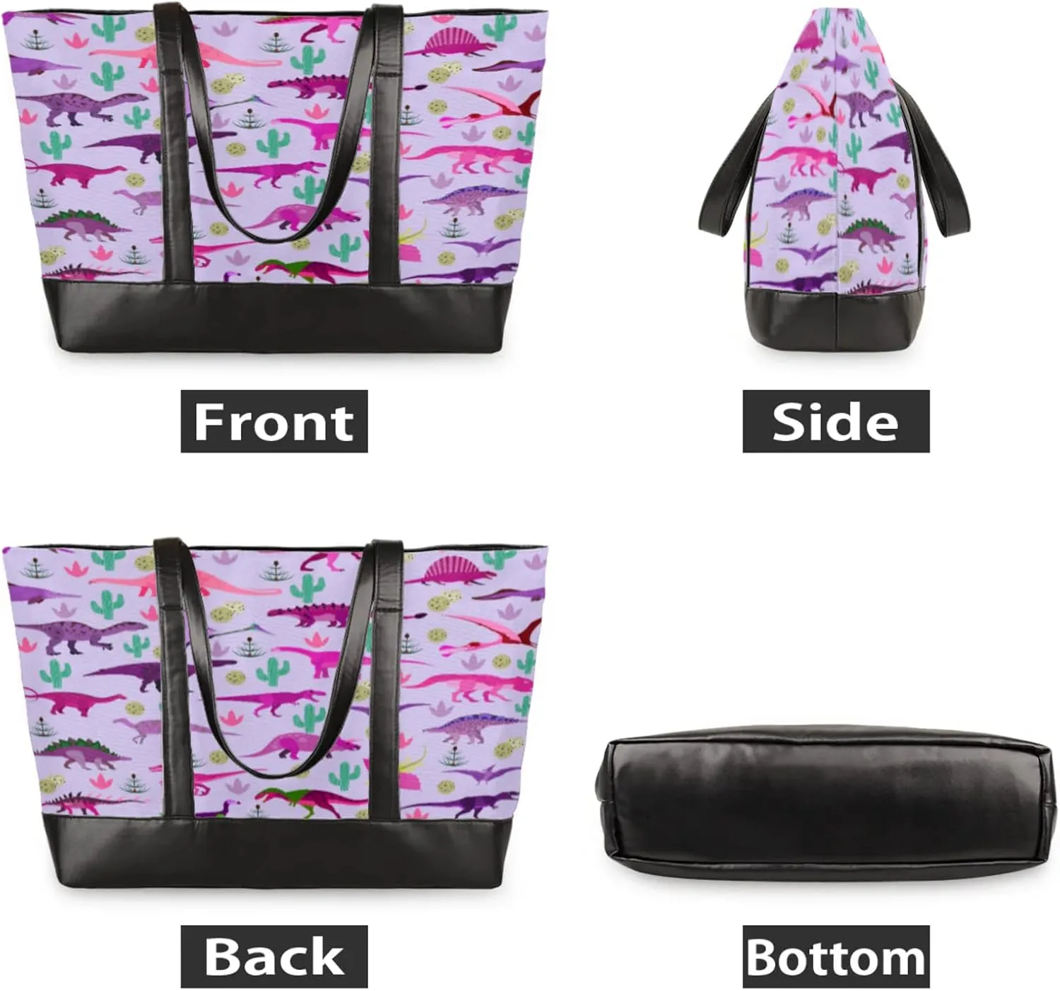 Tote Bag for Women with Zipper, Laptop Tote Bags Laptop Sleeve Case Shoulder Bag Messenger Bags