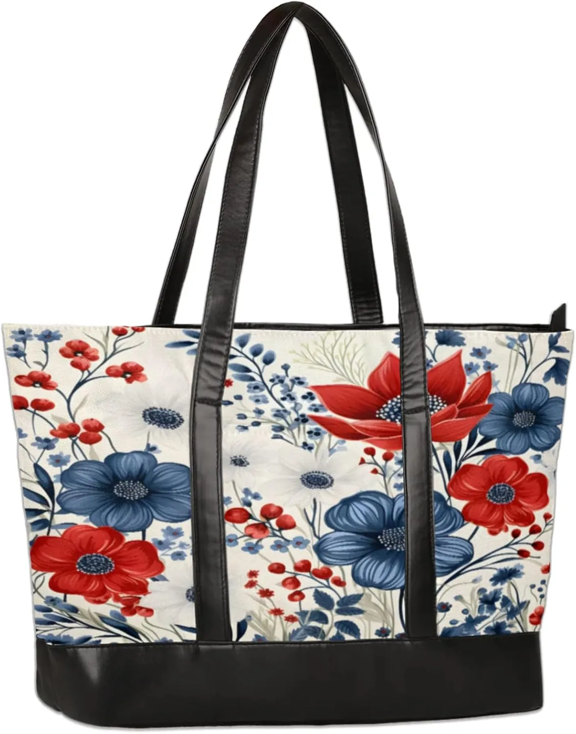 Tote Bag for Women with Zipper, Laptop Tote Bags Laptop Sleeve Case Shoulder Bag Messenger Bags