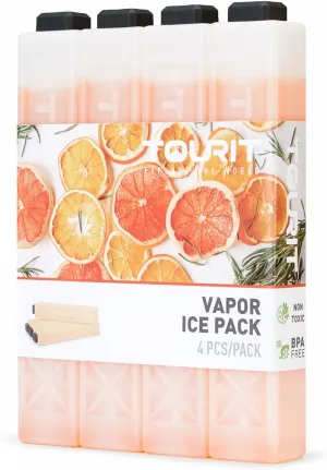 TOURIT Ice Packs for Coolers Reusable Long Lasting Freezer Packs for Lunch Bags/Boxes, Cooler Backpack