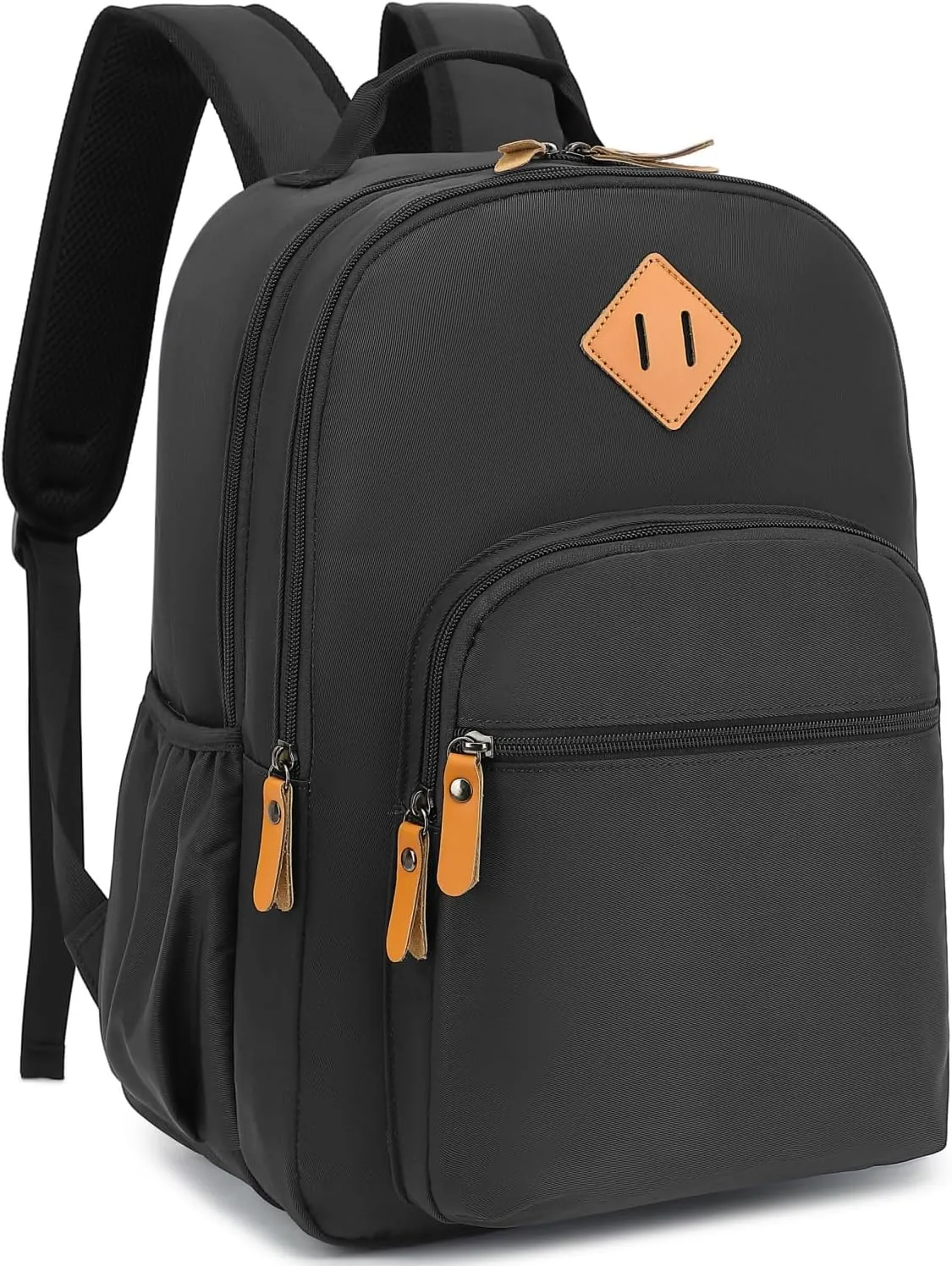 Travel Backpack Water Resistant Laptop Backpacks College Bookbag Flight Approved Carry On Bag Dapack Black