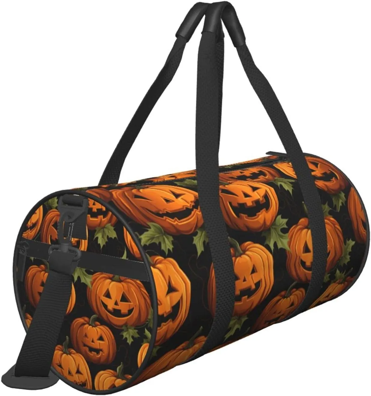 Travel Bag For Women,Halloween Pumpkin Patterns Print Personal Item Duffle Bags,Weekend Travel Duffel Tote Bag,Travel Sport Gym Bag For Men,Airplane Travel Essentials For Flying