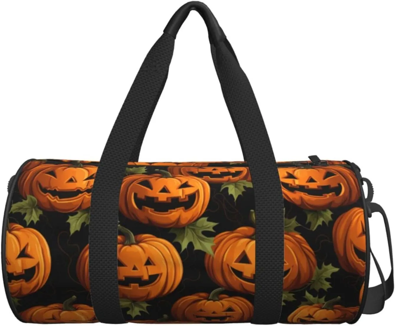 Travel Bag For Women,Halloween Pumpkin Patterns Print Personal Item Duffle Bags,Weekend Travel Duffel Tote Bag,Travel Sport Gym Bag For Men,Airplane Travel Essentials For Flying