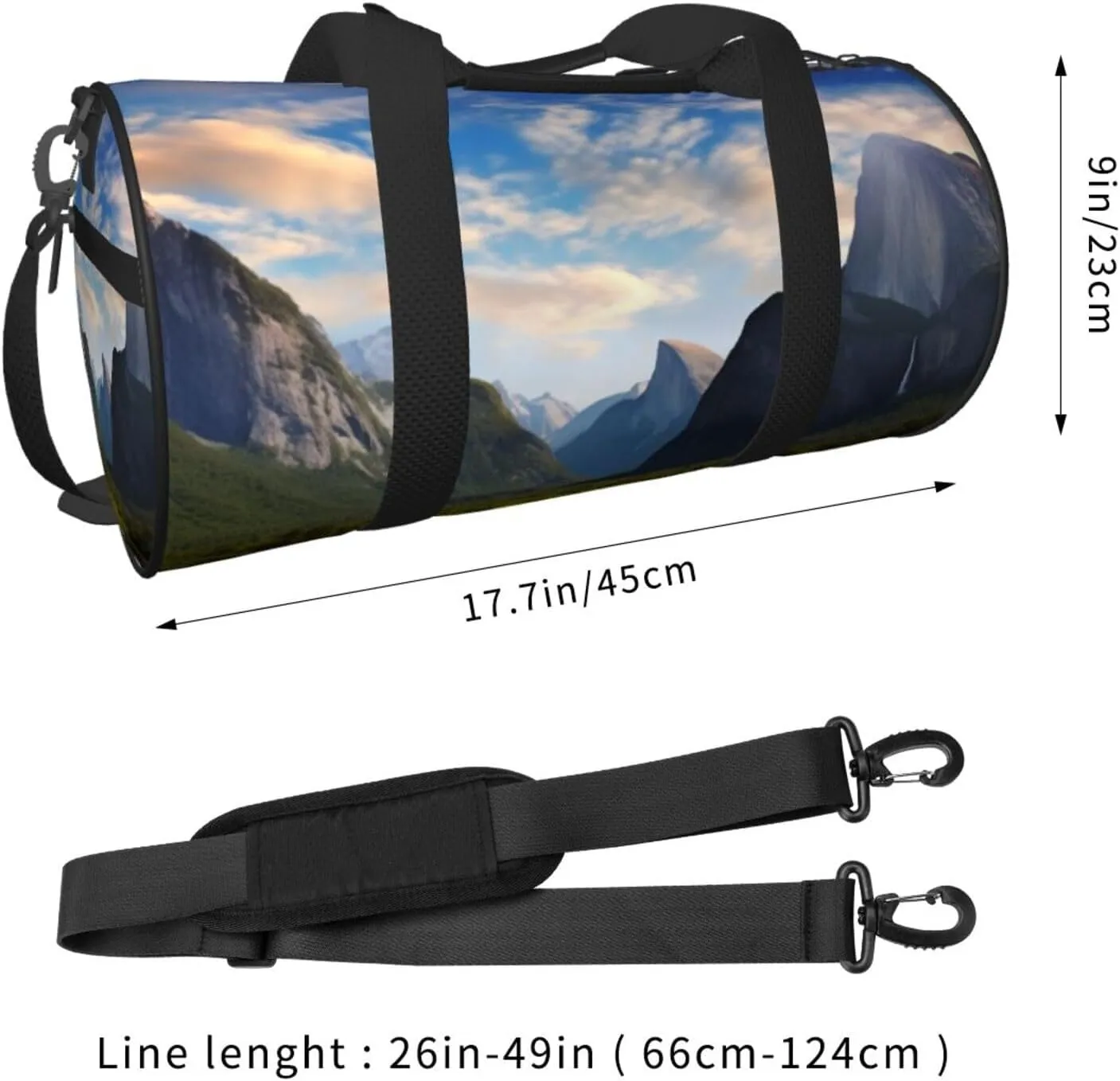 Travel Bag For Women,National Park Print Personal Item Duffle Bags,Weekend Travel Duffel Tote Bag,Travel Sport Gym Bag For Men,Airplane Travel Essentials For Flying